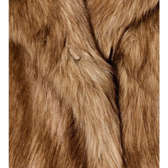 Zara ZW COLLECTION FAUX FUR CROPPED JACKET - Picture 5 of 5